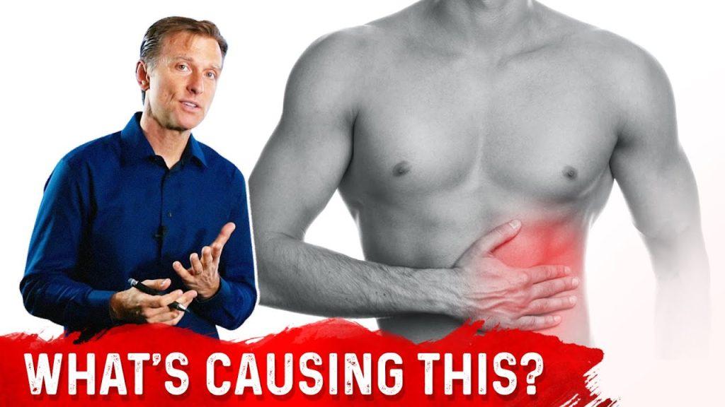 Left Side Abdominal Pain Under Ribs Causes Remedies Covered By Dr Berg