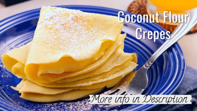 Keto Coconut Flour Crepes