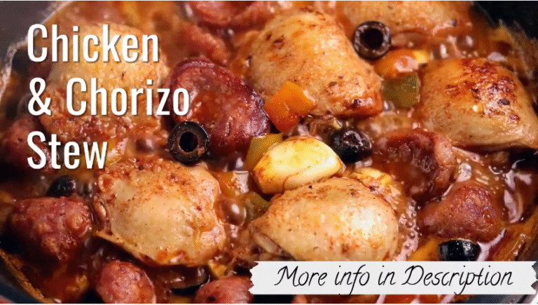 Keto Chicken and Chorizo Stew