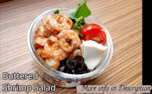 Keto Buttered Shrimp Salad